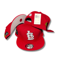 St. Louis Cardinals Red with Special Side Patches Snapback Cap
