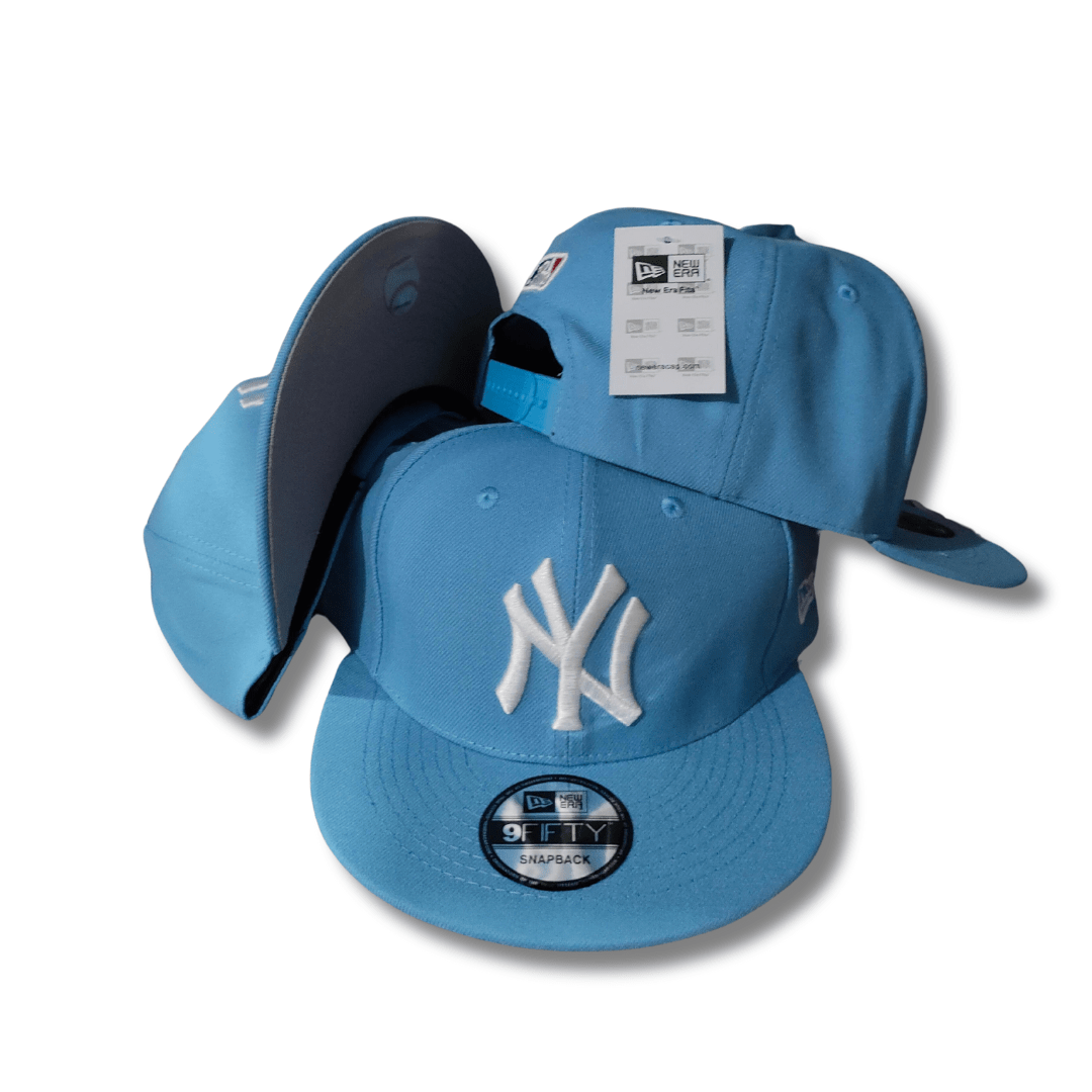 New York Yankees New Era 9FIFTY Solid Light Blue Snapback Cap