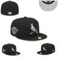 St. Louis Cardinals 2011 World Series Champions Hat with Gray Undervisor - Black
