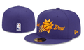 Phoenix Suns Just Don NBA Snapback Cap with Embroidered Logo - Purple