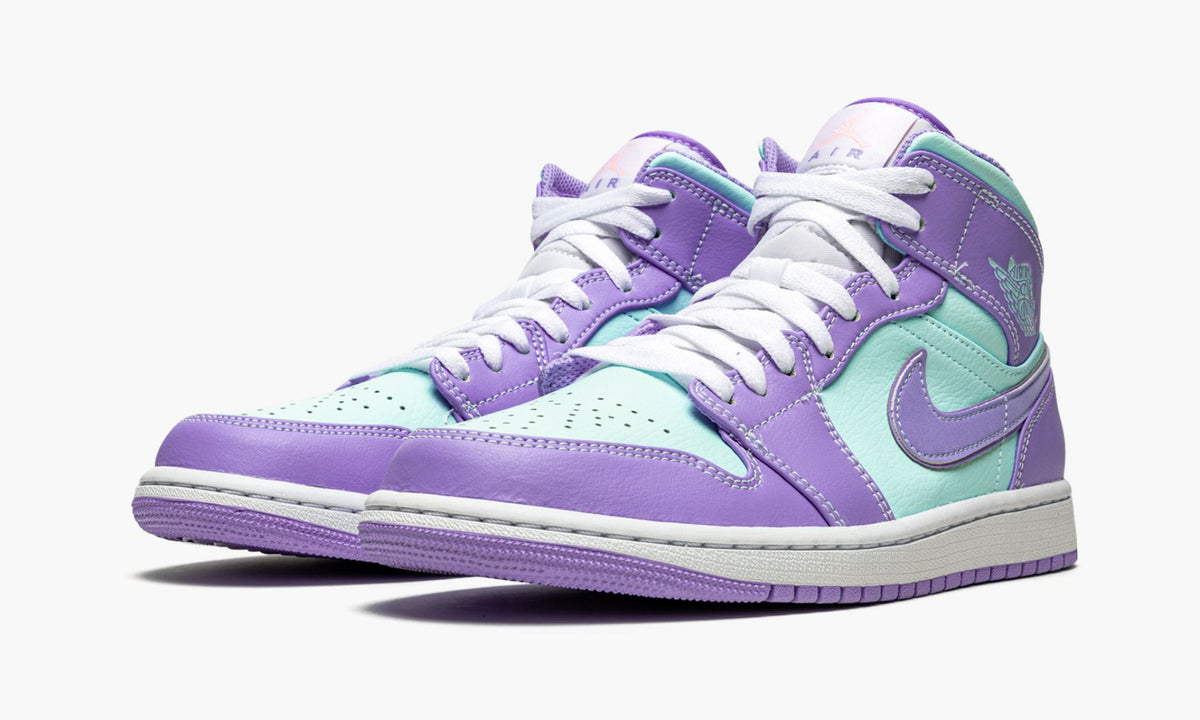 Air Jordan 1 Mid "Purple Pulse / Glacier Blue" Sneakers