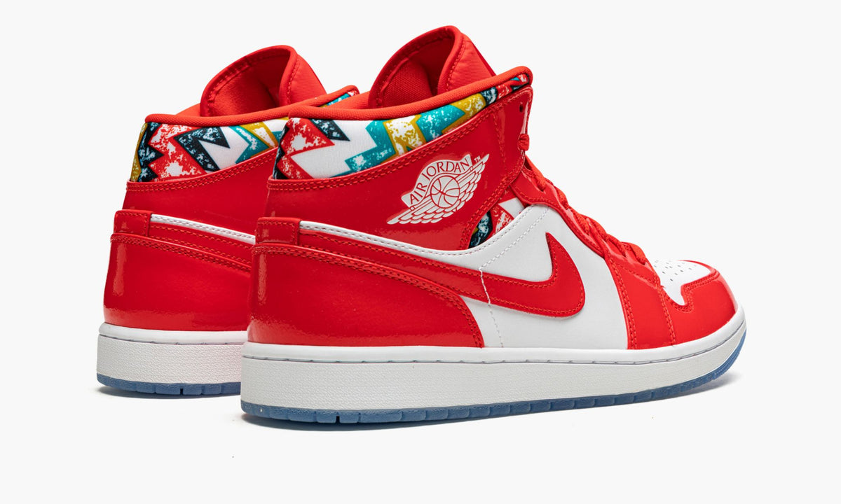 Air Jordan 1 MID SE "Barcelona Sweater" Sneakers