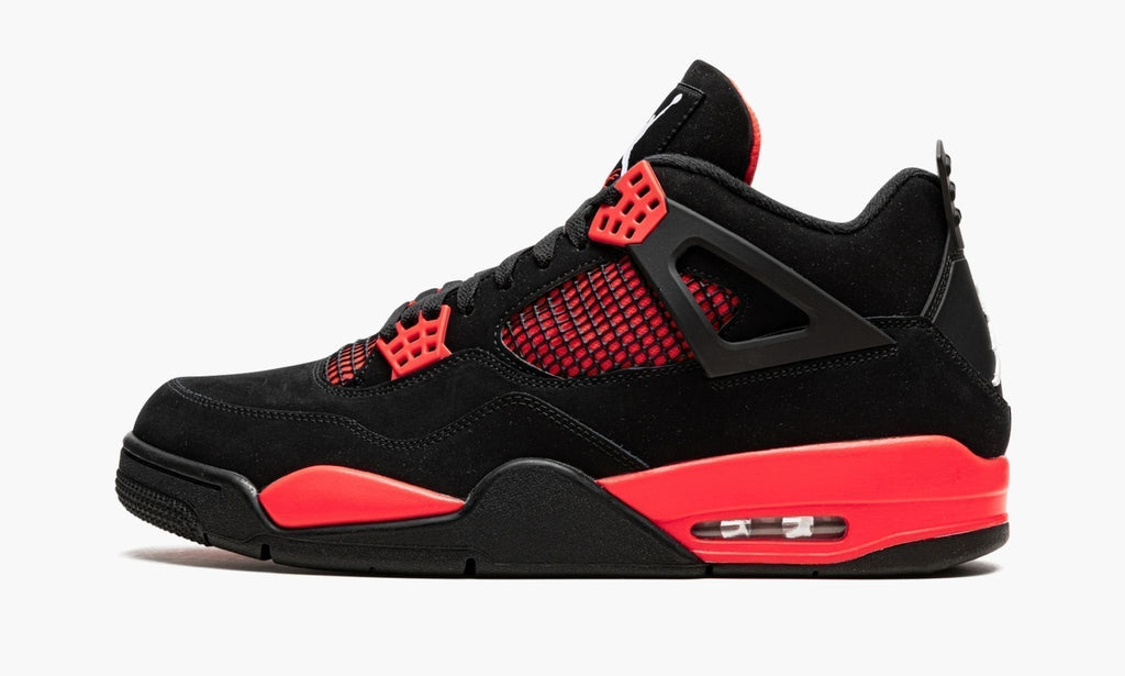 Air Jordan 4 Retro "Red Thunder" Sneakers