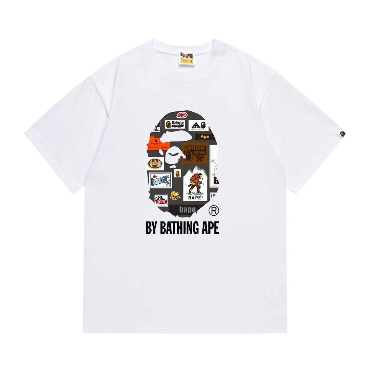 BAPE Collage Graphic Short-Sleeve T-Shirt — front