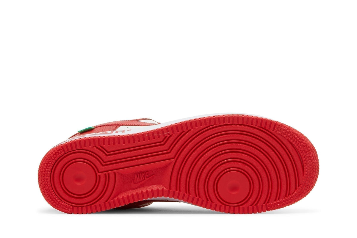 Nike Air Force 1 Low x Louis Vuitton By Virgil Abloh White Red Sneakers